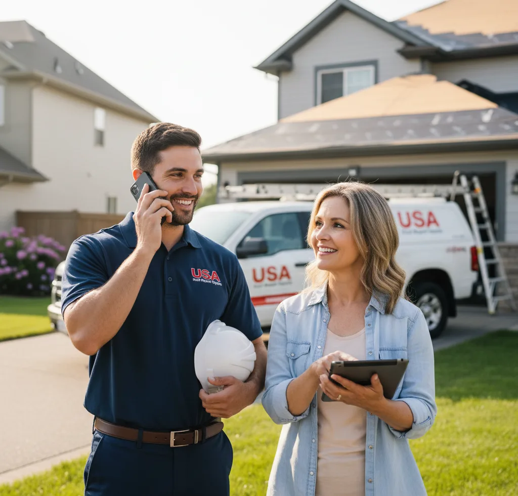 USA Roof Repair Experts customer support in Marlton